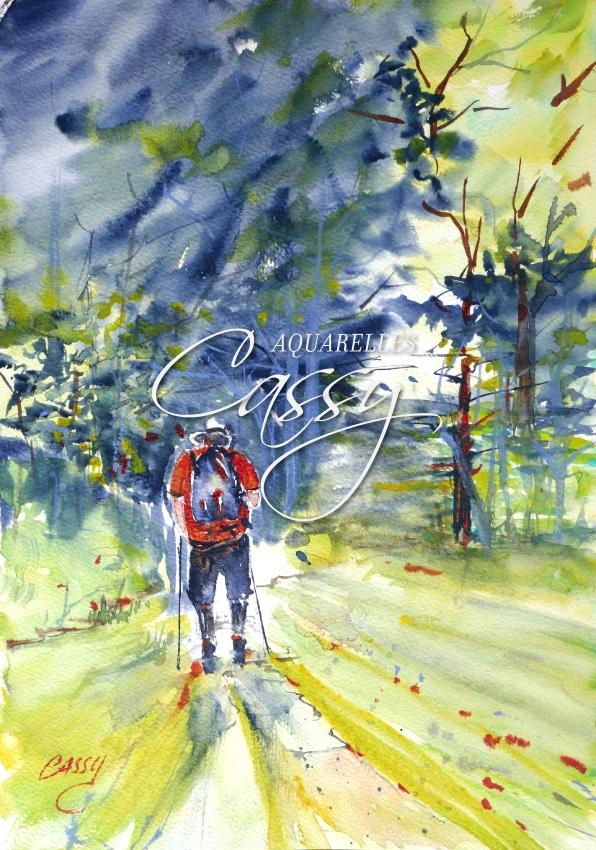 Le Randonneur 2023 - 41 cm X 31 cm